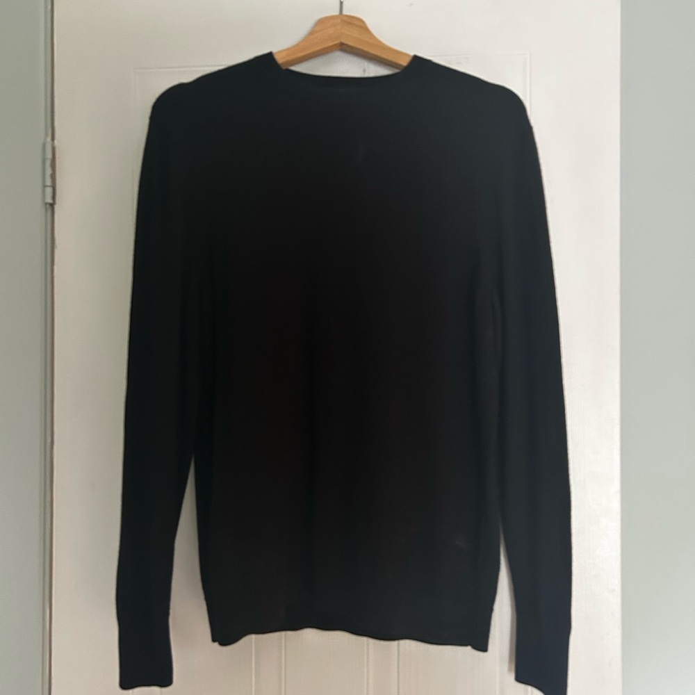 COS Black Crewneck Sweater